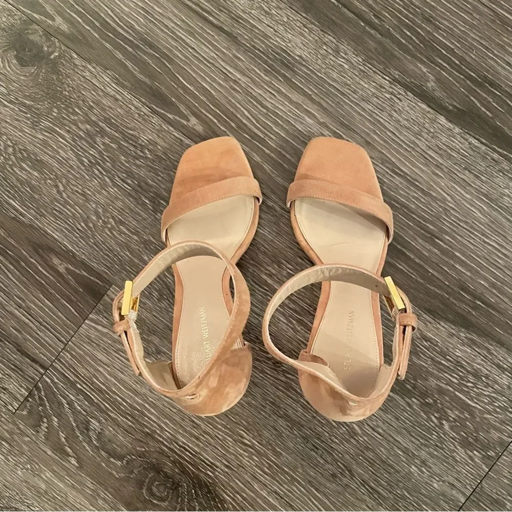Stuart Weitzman Squarenudist Sandal